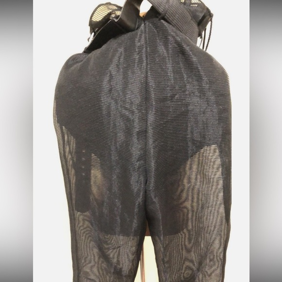 Alice McCall Justify My Love Jumpsuit Black Striped Organda up Size US 6 - Picture 9 of 13